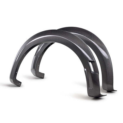 2021-2023 FORD F-150 RAPTOR CARBON FIBER TYPE-OE REAR FENDER FLARES (PAIR)