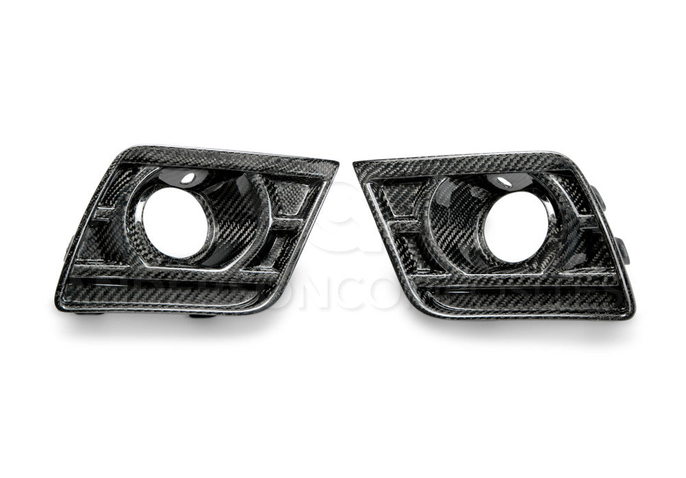 2014 - 2015 Camaro Type-Z28 Carbon Fiber Air Duct Bezels (Pair)
