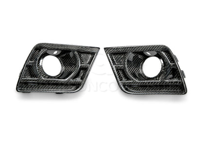 2014 - 2015 Camaro Type-Z28 Carbon Fiber Air Duct Bezels (Pair)