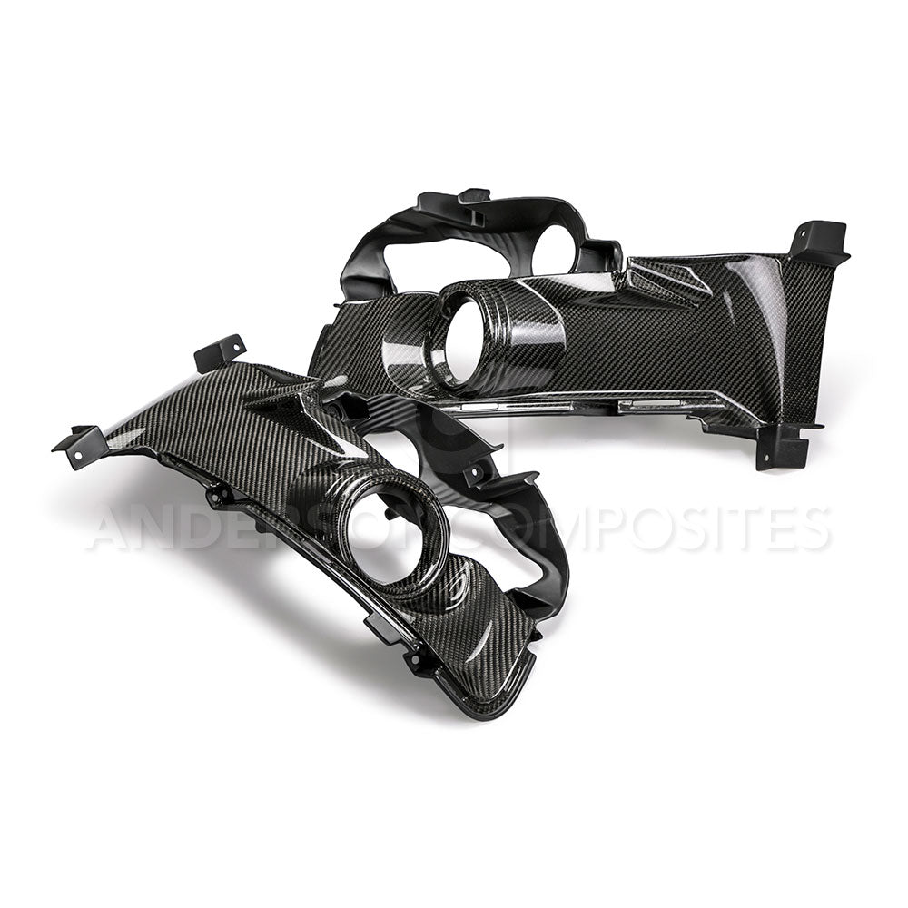 2015 - 2017 Mustang Carbon Fiber Fog Light Surrounds