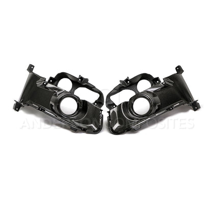 2015 - 2017 Mustang Carbon Fiber Fog Light Surrounds