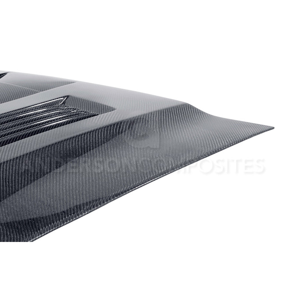 2010 - 2014 Shelby GT500 and 2013 - 2014 Mustang Carbon Fiber Heat Extractor Hood