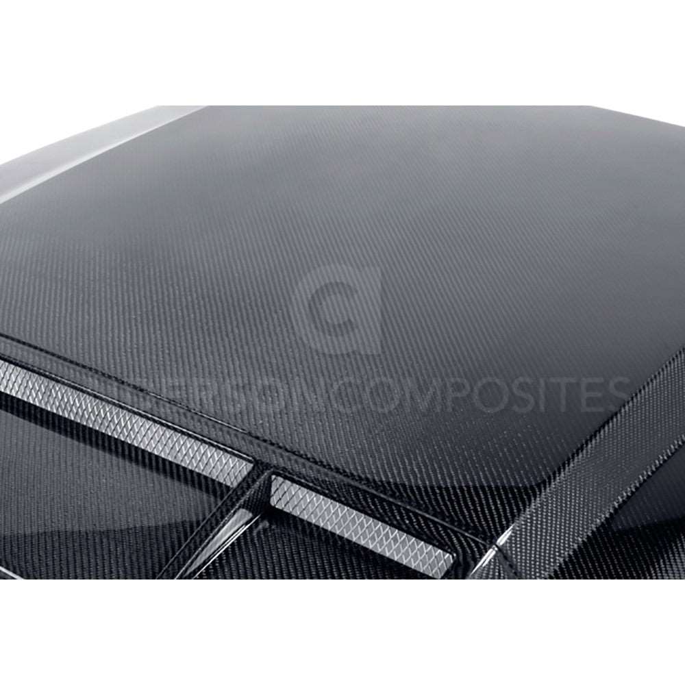 2010 - 2014 Shelby GT500 & 2013 - 2014 Mustang Carbon Fiber Ram Air Cowl Hood