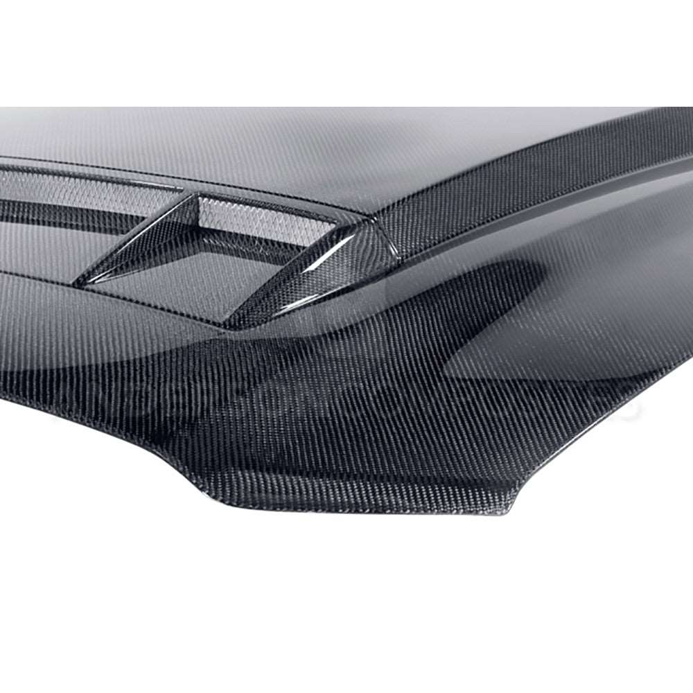 2010 - 2014 Shelby GT500 & 2013 - 2014 Mustang Carbon Fiber Ram Air Cowl Hood