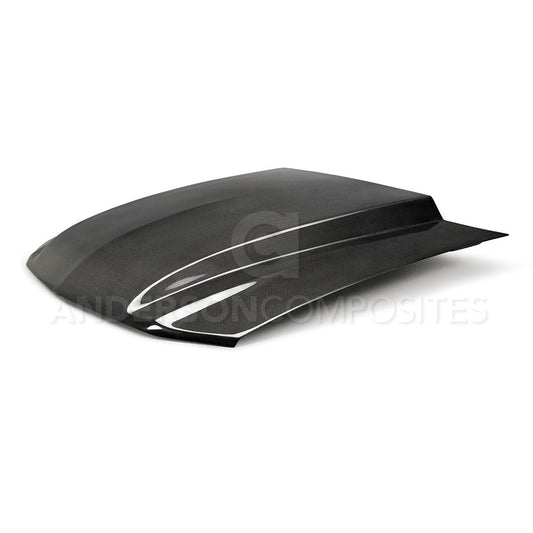 Anderson Composites Type-CJ cowl hood for Ford Mustang 2010-2012 – view 2