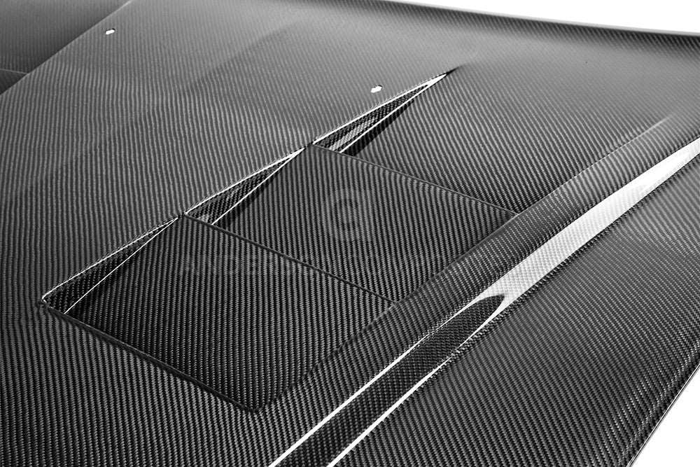 2011 - 2014 Dodge Charger Carbon Fiber Heat Extractor Hood