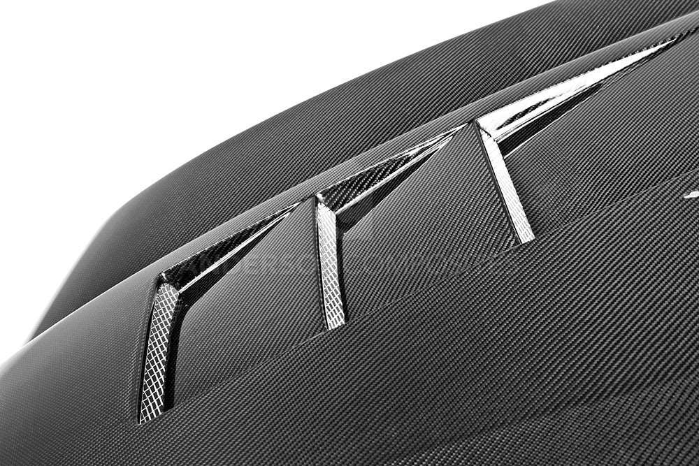 2011 - 2014 Dodge Charger Carbon Fiber Heat Extractor Hood