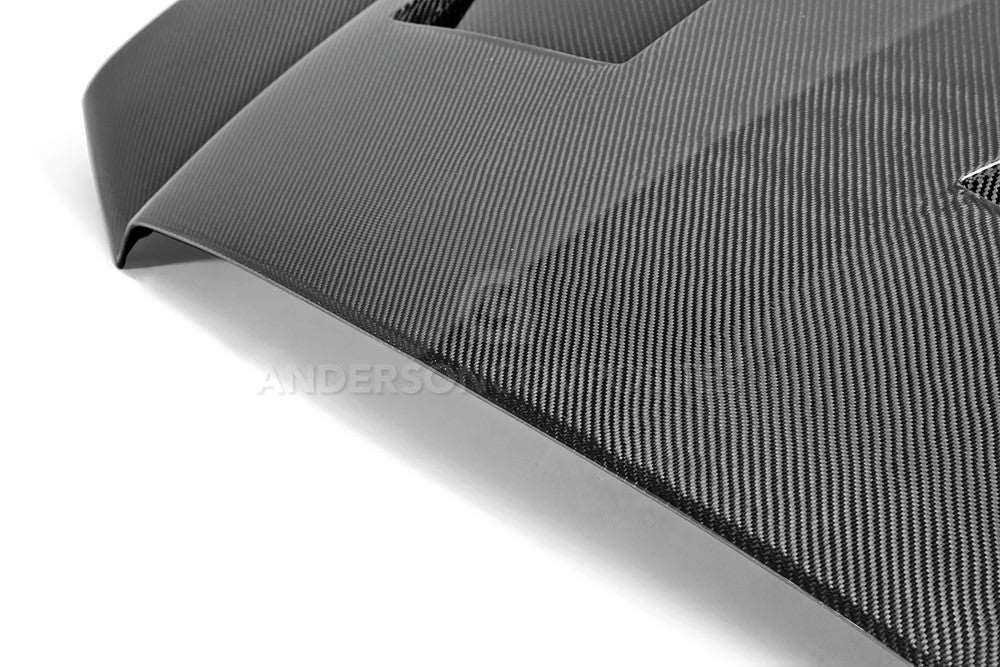 2011 - 2014 Dodge Charger Carbon Fiber Heat Extractor Hood