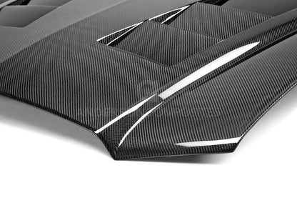 2011 - 2014 Dodge Charger Carbon Fiber Heat Extractor Hood