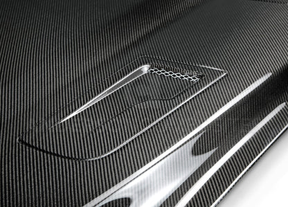 2015 - 2017 Mustang Type-GTH Double Sided Carbon Fiber Hood