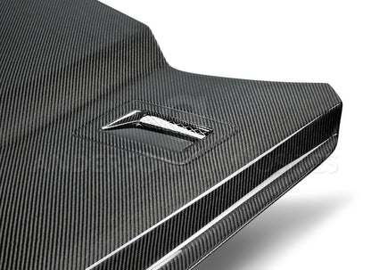 2015 - 2017 Mustang Type-GTH Double Sided Carbon Fiber Hood