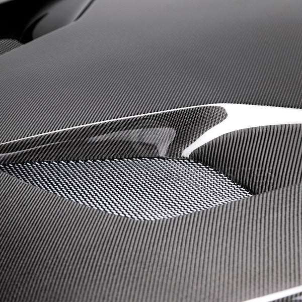 2015 - 2017 MUSTANG DOUBLE-SIDED CARBON FIBER TYPE-TT (FORD GT STYLE) HOOD