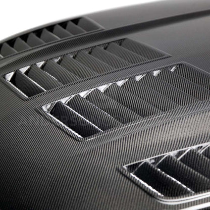 2015 - 2017 Mustang Double-Sided Carbon Fiber Type-TW Hood