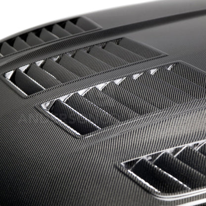 2015 - 2017 MUSTANG DOUBLE-SIDED CARBON FIBER TYPE-TW HOOD