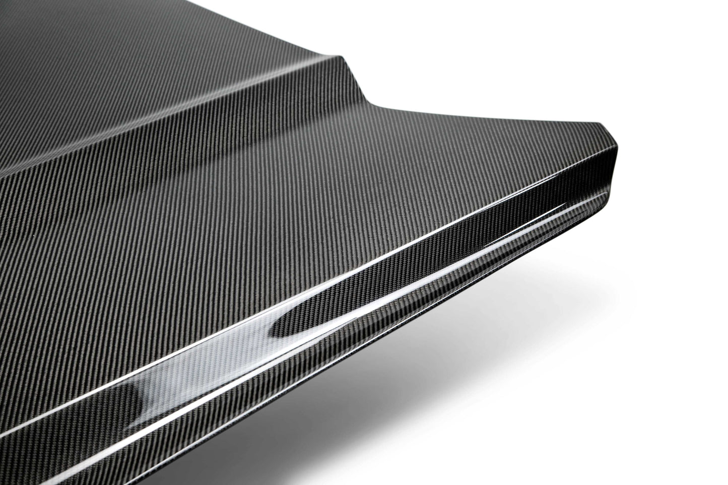 2015 - 2017 Mustang Double-Sided Carbon Fiber Type-OE Hood
