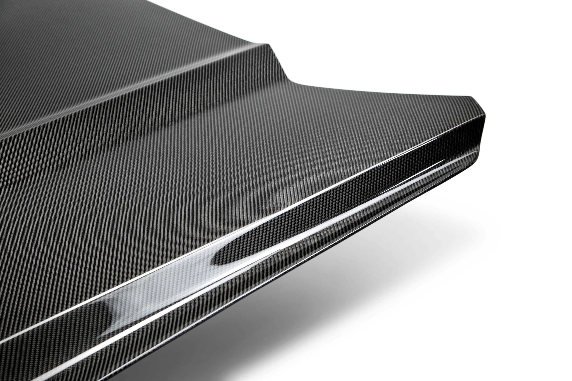 2015 - 2017 Mustang Double-Sided Carbon Fiber Type-OE Hood