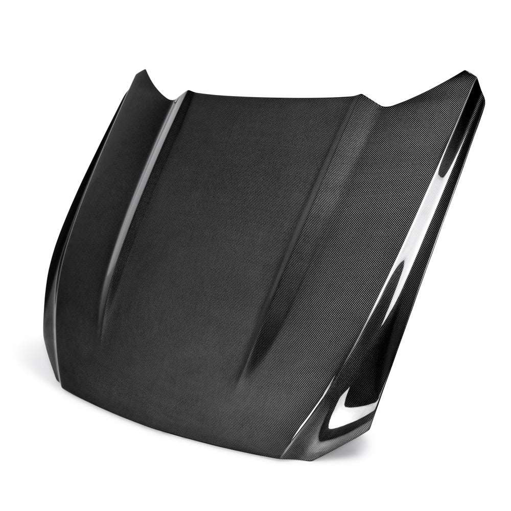 2015 - 2017 Mustang Double-Sided Carbon Fiber Type-OE Hood