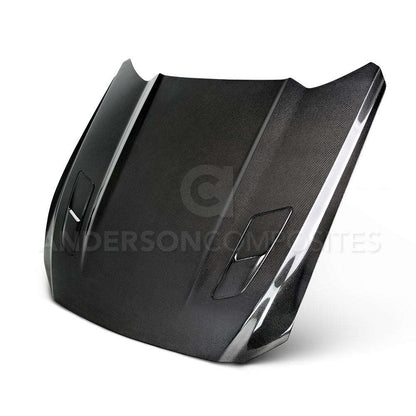 2015 - 2017 Ford Mustang GT Double Sided Carbon Fiber OE Style Hood