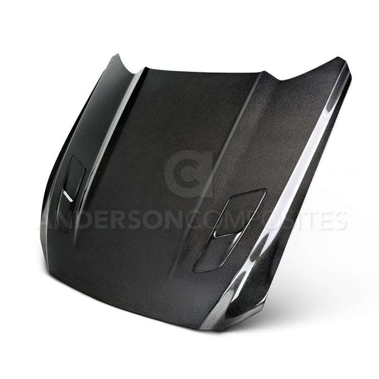Anderson Composites OE-style carbon fiber hood for Mustang GT