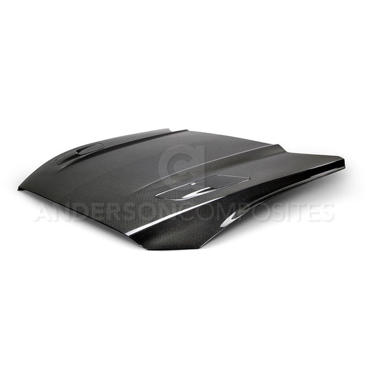 Anderson Composites OE-style carbon fiber hood for Mustang GT – view 2