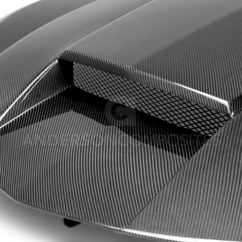 2016 - 2024 CAMARO TYPE-CP DOUBLE-SIDED CARBON FIBER HOOD