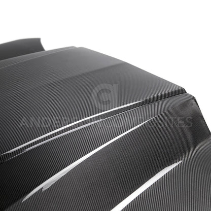 2016 - 2024 CAMARO TYPE-CP DOUBLE-SIDED CARBON FIBER HOOD