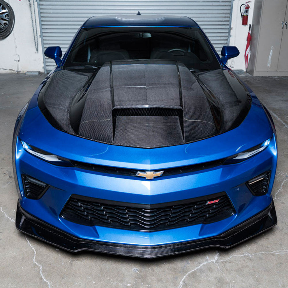 2016 - 2024 CAMARO TYPE-CP DOUBLE-SIDED CARBON FIBER HOOD