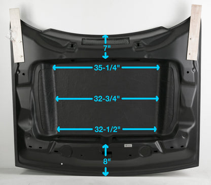 2018 - 2023 Dodge Challenger Demon Cowl-Style Carbon Fiber Hood