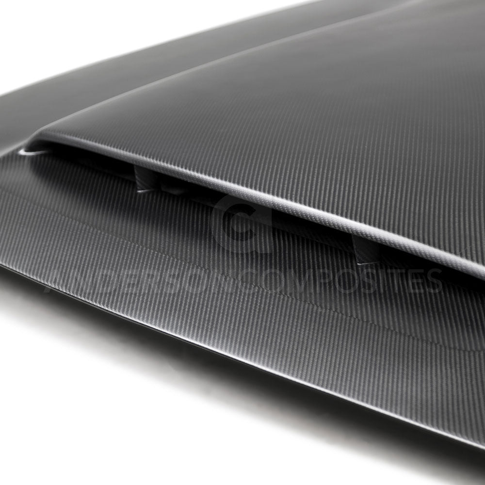 2018 Dodge Challenger Demon Type-OE Dry Carbon Fiber Hood