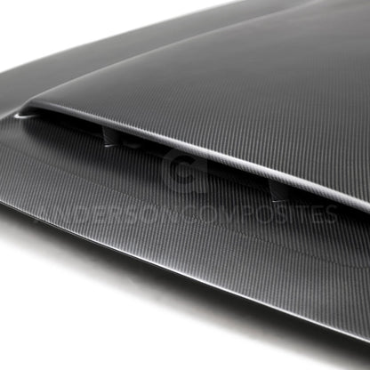 2018 Dodge Challenger Demon Type-OE Dry Carbon Fiber Hood