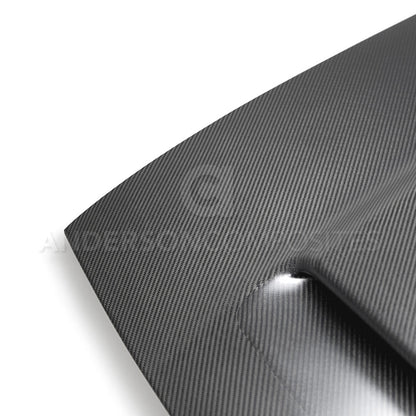 2018 Dodge Challenger Demon Type-OE Dry Carbon Fiber Hood