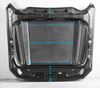 2018 - 2023 FORD MUSTANG DOUBLE-SIDED TYPE-CJ CARBON FIBER COWL HOOD