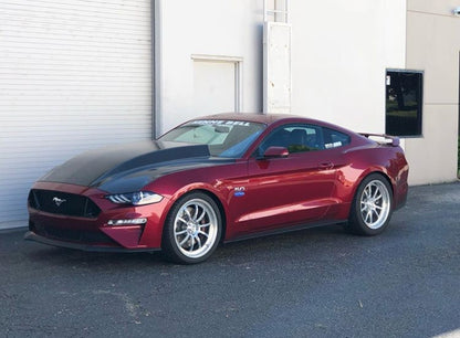 2018 - 2023 FORD MUSTANG DOUBLE-SIDED TYPE-CJ CARBON FIBER COWL HOOD