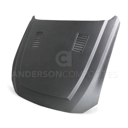 2018 - 2023 FORD MUSTANG SUPER SNAKE STYLE COMPOSITE HOOD (Primer)