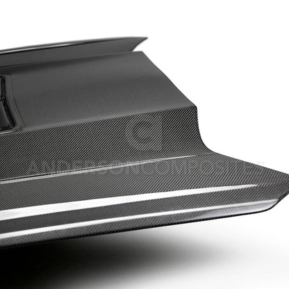 2019 - 2024 Chevrolet Camaro SS Type-T2 Double Sided Carbon Fiber Hood