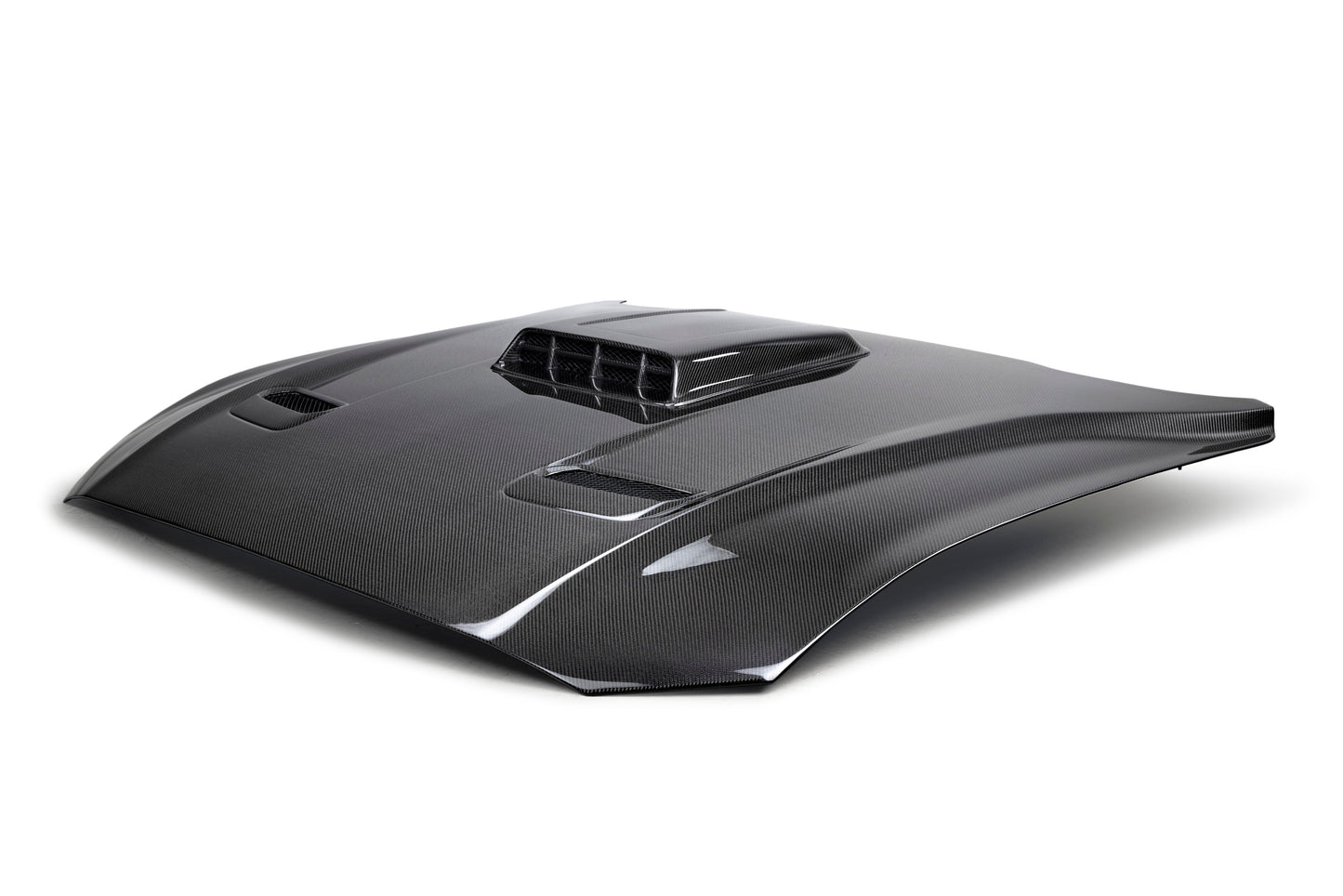 2021 - 2023 Ford Mustang Mach 1 Double Sided Type-SK Carbon Fiber Hood