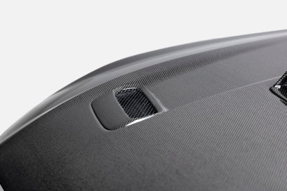 2021 - 2023 Ford Mustang Mach 1 Double Sided Type-SK Carbon Fiber Hood