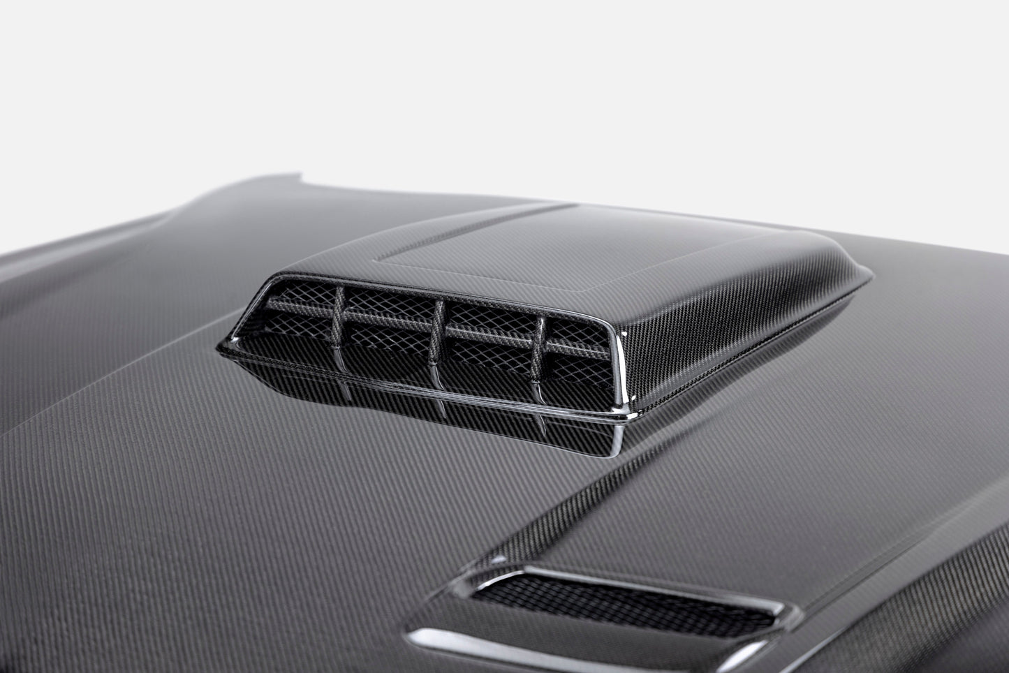 2021 - 2023 Ford Mustang Mach 1 Double Sided Type-SK Carbon Fiber Hood