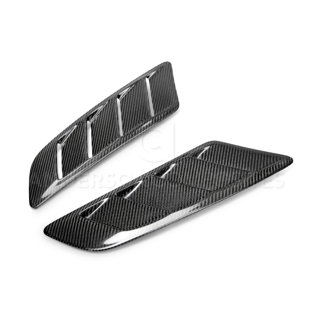 2015 - 2017 MUSTANG GT CARBON FIBER HOOD VENTS TYPE-AB