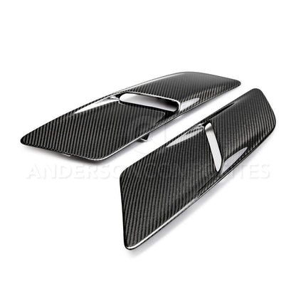 2015 - 2017 MUSTANG GT CARBON FIBER HOOD VENTS TYPE-OE