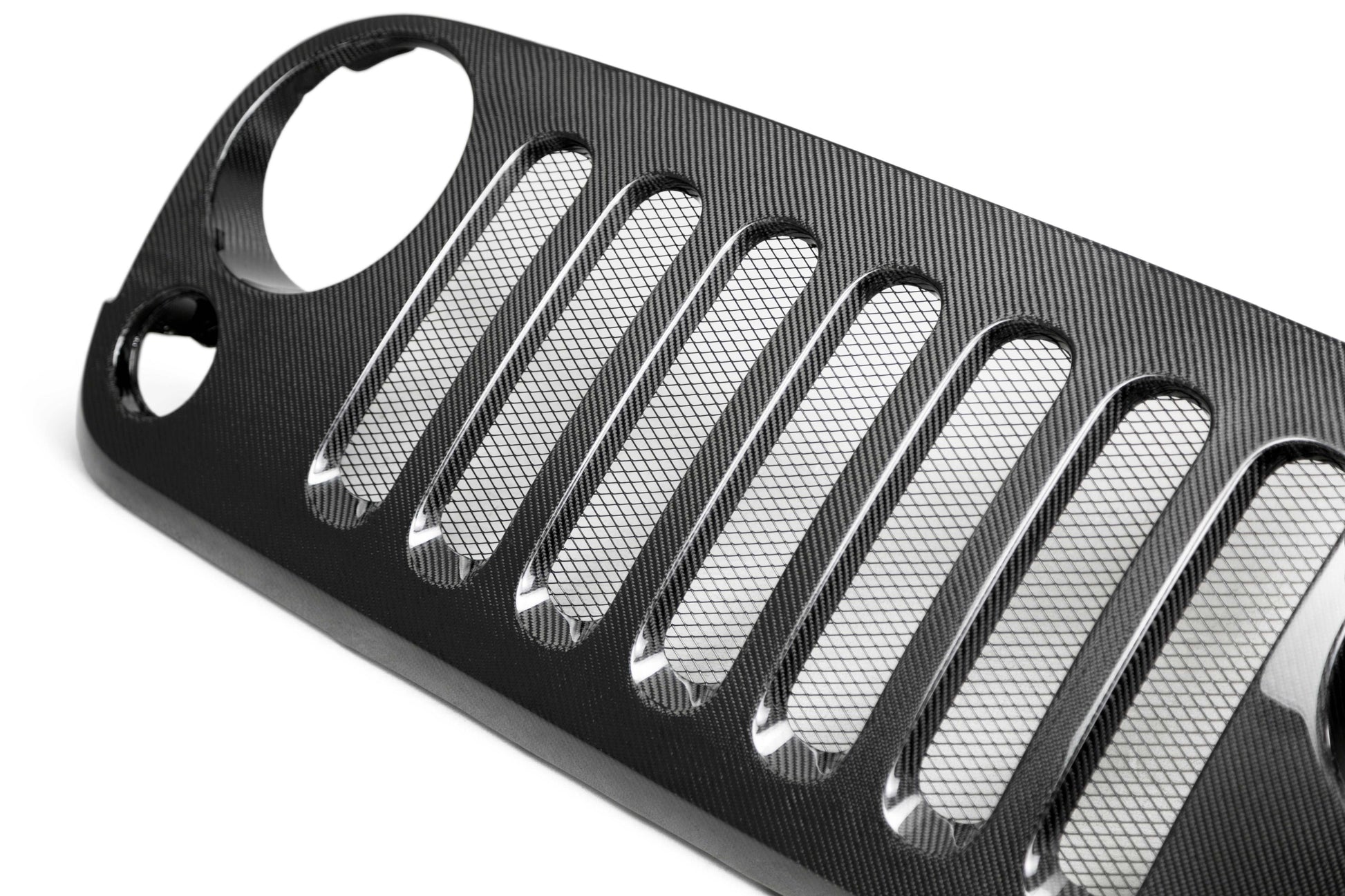 2007 - 2018 Jeep Carbon Fiber Front Grille