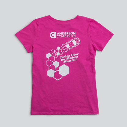 Anderson Composites Ladies T-Shirt - Pink