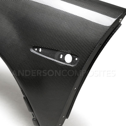 2006-2013 CHEVROLET CORVETTE C6 TYPE-ZR1 CARBON FIBER REAR QUARTER PANELS (1.65") WIDER)