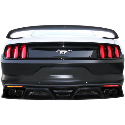 2015 - 2017 Mustang GT350 Style Fiberglass Rear Diffuser