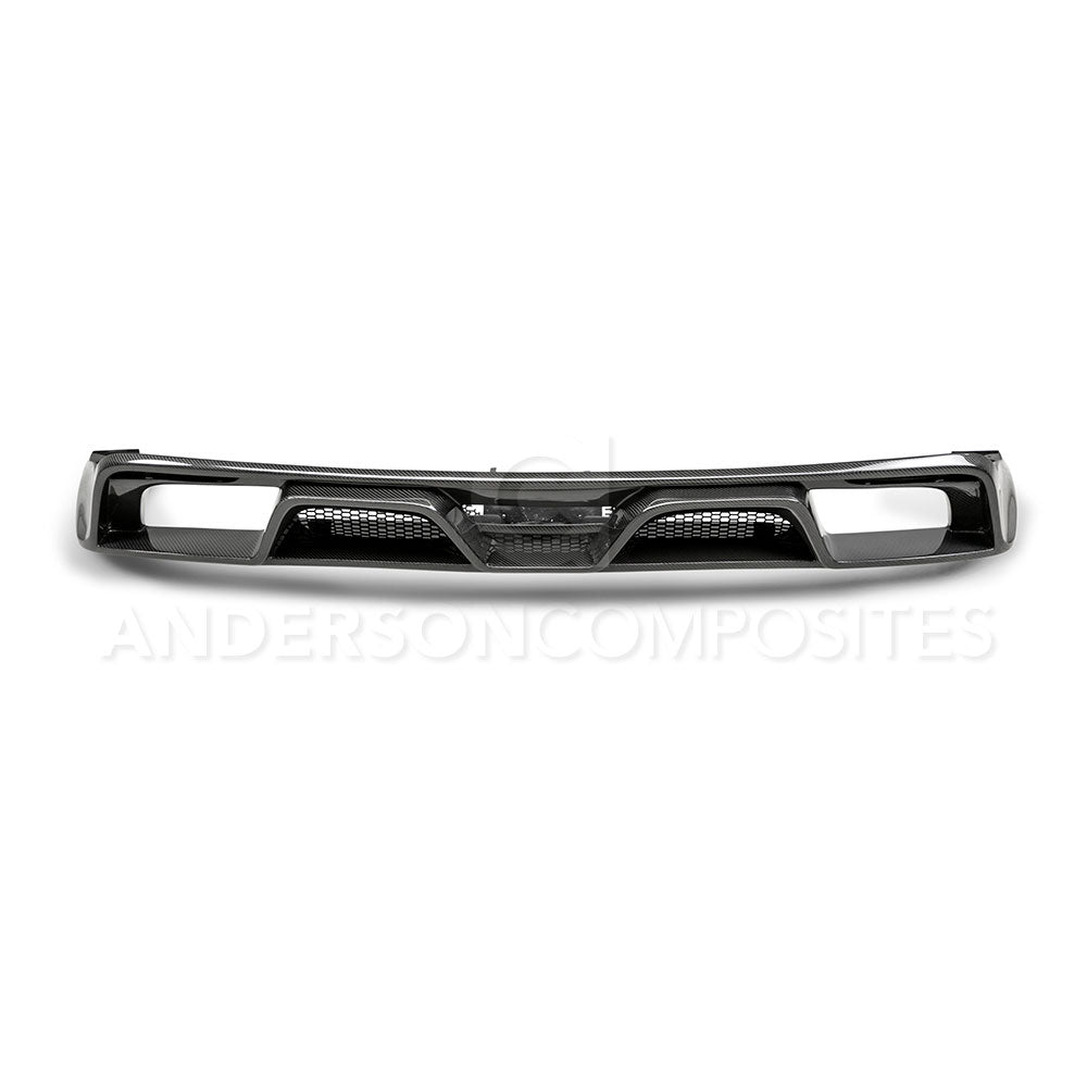 2015 - 2017 Mustang GT350 Style Carbon Fiber Rear Diffuser