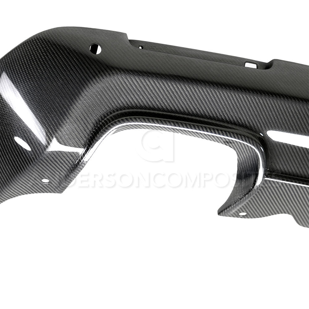 2018 - 2023 Dodge Challenger Hellcat Widebody / Demon / Redeye Carbon Fiber Rear Valance