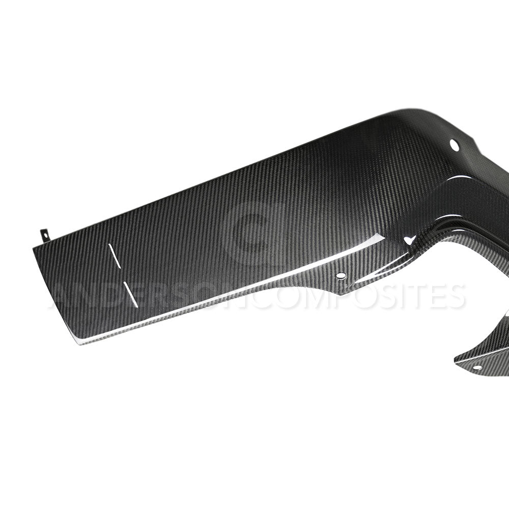 2018 - 2023 Dodge Challenger Hellcat Widebody / Demon / Redeye Carbon Fiber Rear Valance