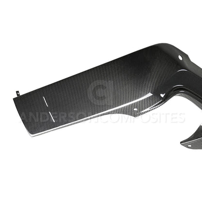 2018 - 2023 Dodge Challenger Hellcat Widebody / Demon / Redeye Carbon Fiber Rear Valance