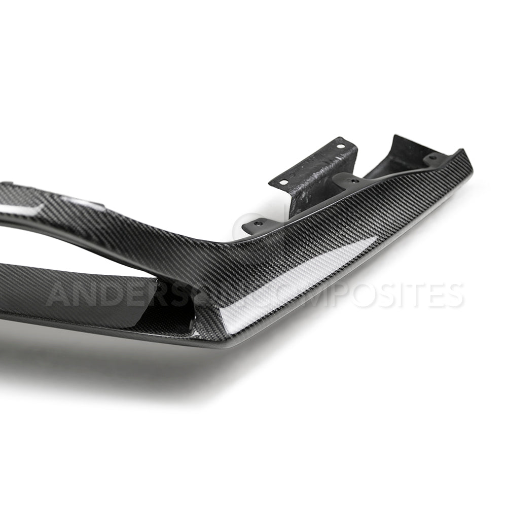 2018 - 2023 FORD MUSTANG TYPE-AR CARBON FIBER QUAD TIP REAR DIFFUSER