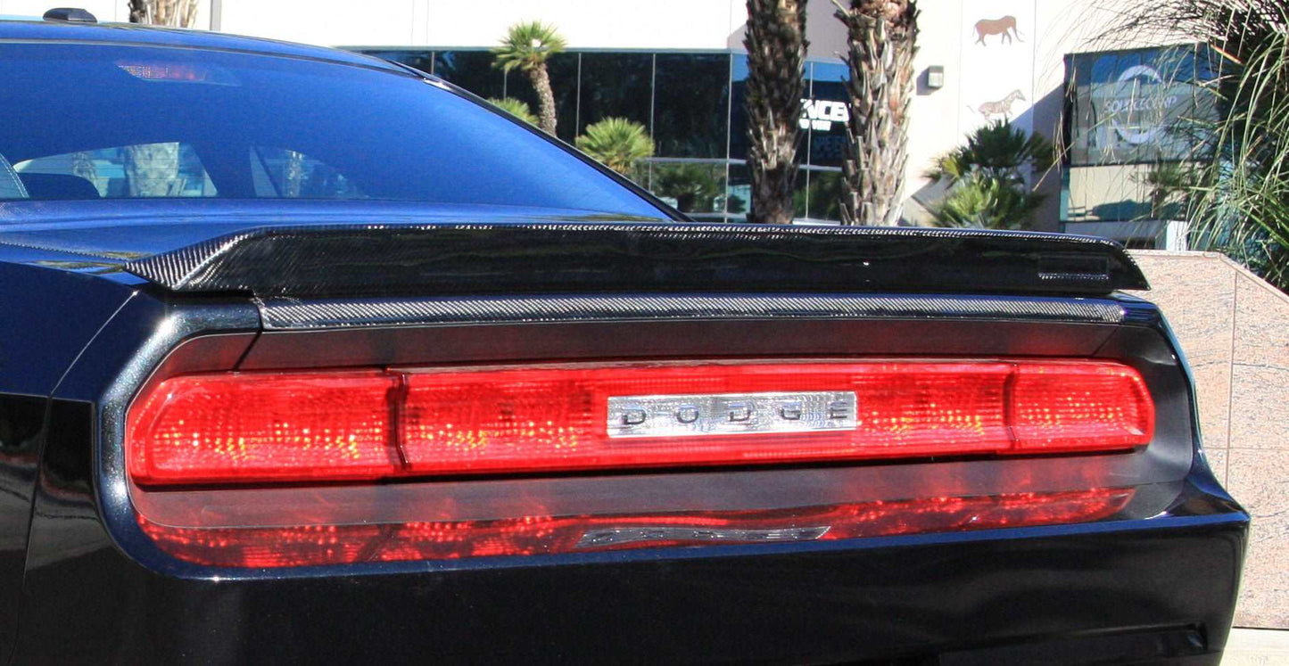 2008 - 2014 Challenger SRT Carbon Fiber Rear Spoiler